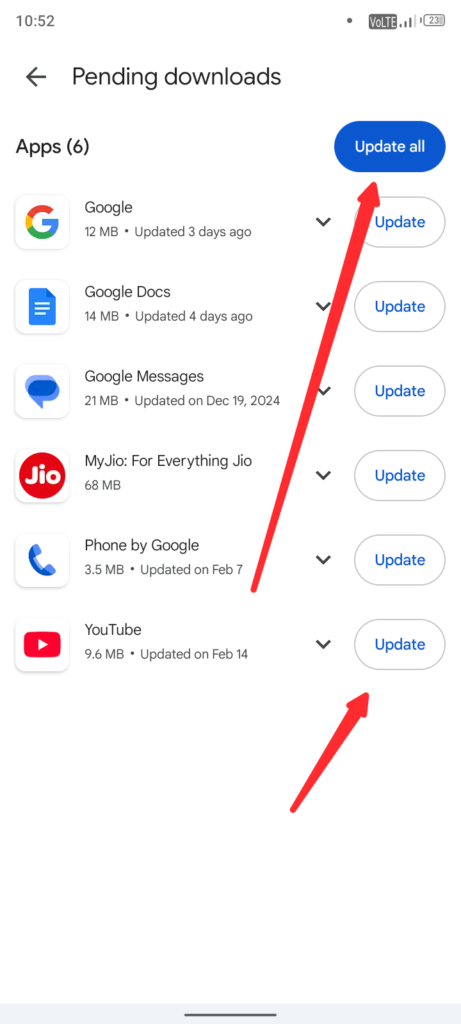 Play Store Update Kaise Kare