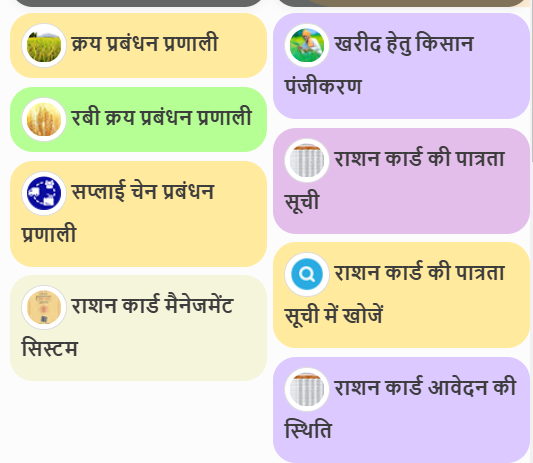 fcs.up.nic.in ration card list