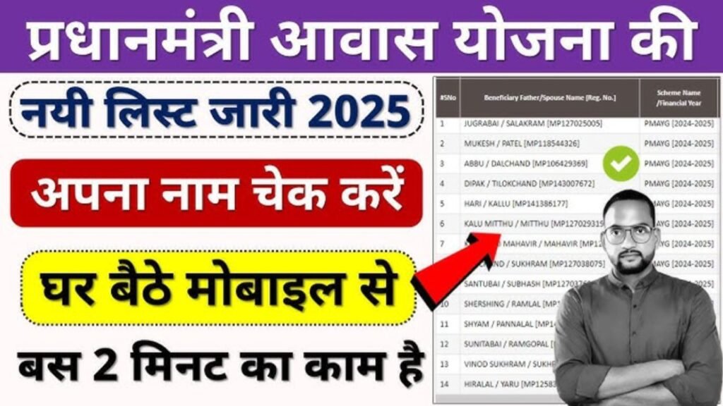 awas yojana ki list kaise dekhe