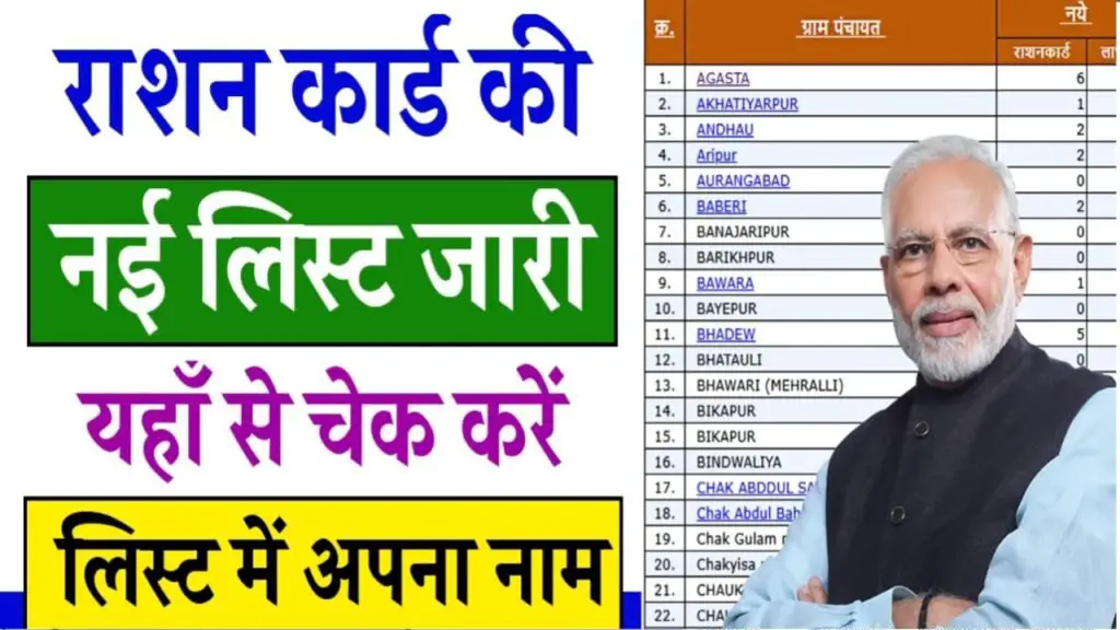 Ration Card Gramin List
